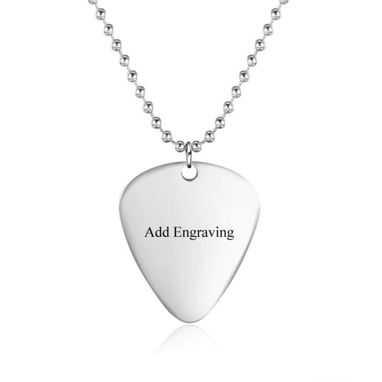 Guitar Paddle Necklace