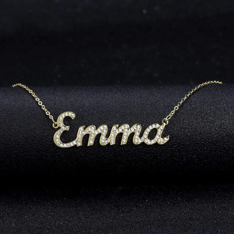 Crystal Name Necklace