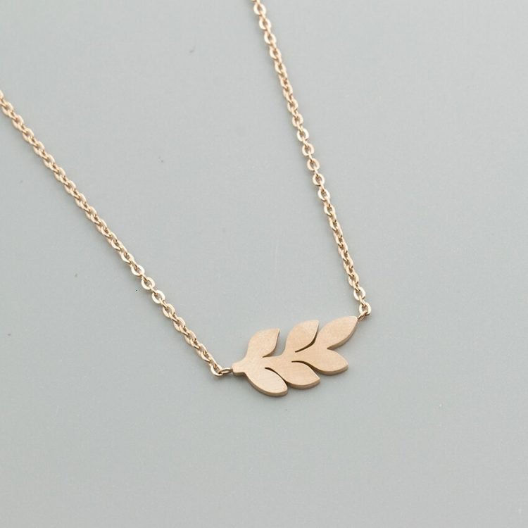 laurel leaves necklace jewelry bonny planet