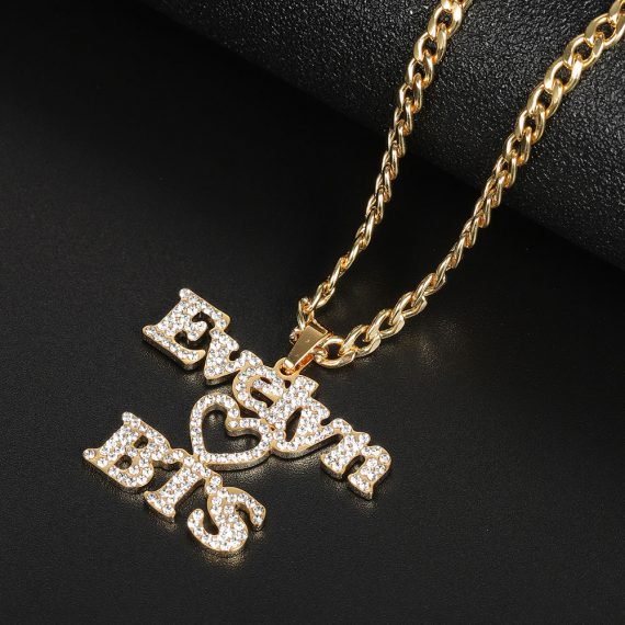 your favorite artist band BTS love BTS army fans name necklace